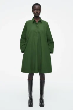 COS Klänningar & Jumpsuits*A-LINJESKUREN LÅNGÄRMAD SKJORTKLÄNNING