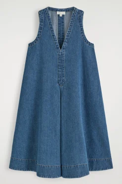 COS Nyheter | Utvald Denim*A-LINJESKUREN MINIKLÄNNING I DENIM