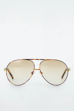 COS Solglasögon | Strandaccessoarer*AVIATOR PILOTGLASÖGON MED TUNNA BÅGAR