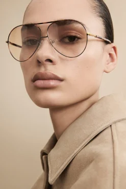 COS Solglasögon | Strandaccessoarer*AVIATOR PILOTGLASÖGON MED TUNNA BÅGAR