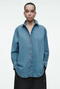 COS Skjortor & Blusar | Toppar*AVSLAPPNAD JEANSSKJORTA