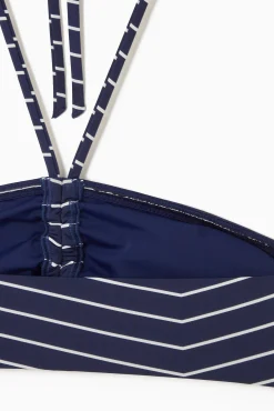 COS Badkläder*BANDEAU-BIKINI-BH MED HALTERNECK
