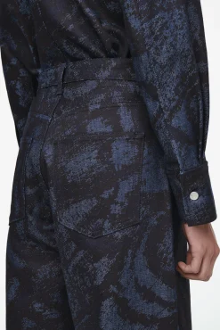 COS Jeans | Byxor*BAY JACQUARD BYXOR MED BARREL-LEG