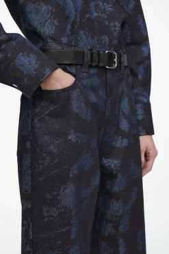 COS Jeans | Byxor*BAY JACQUARD BYXOR MED BARREL-LEG