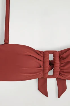 COS Badkläder | Nyheter*BIKINI-BH I RYNKAD BANDEAUMODELL