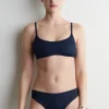 COS Badkläder | Nyheter*BIKINITOPP MED DJUP RINGNING