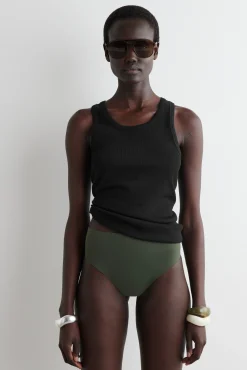 COS Badkläder*BIKINITROSOR MED HÖG MIDJA I NEOPREN