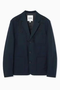COS Jackor & Kappor | Kostymer*BLOMMIG BRODERAD KAVAJ