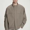 COS Jackor & Kappor*BOMBERJACKA I TWILL MED WORKERDESIGN
