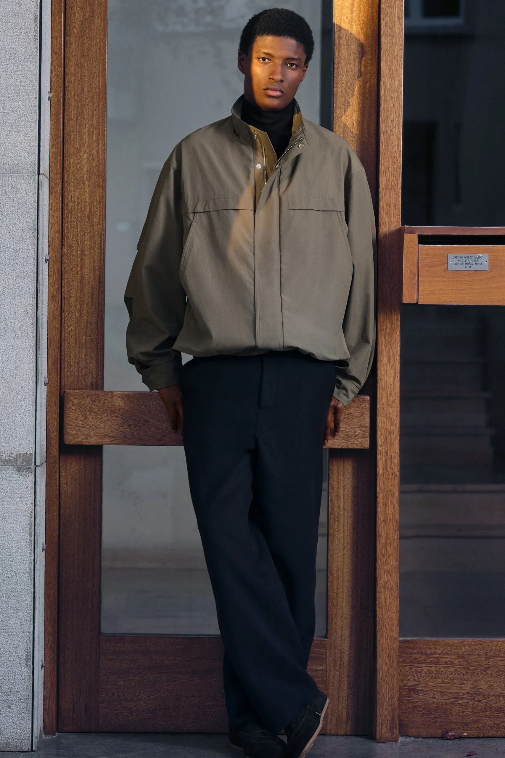 COS Jackor & Kappor*BOMBERJACKA I TWILL MED WORKERDESIGN