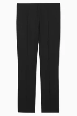 COS Kavajer & Skräddat | Byxor*BOOTCUT BYXOR I ULLBLANDAD CREPE