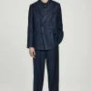 COS Kostymer | Byxor*BYXOR I JACQUARD MED RAKA BEN