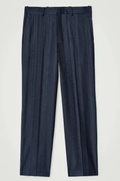 COS Kostymer | Byxor*BYXOR I JACQUARD MED RAKA BEN