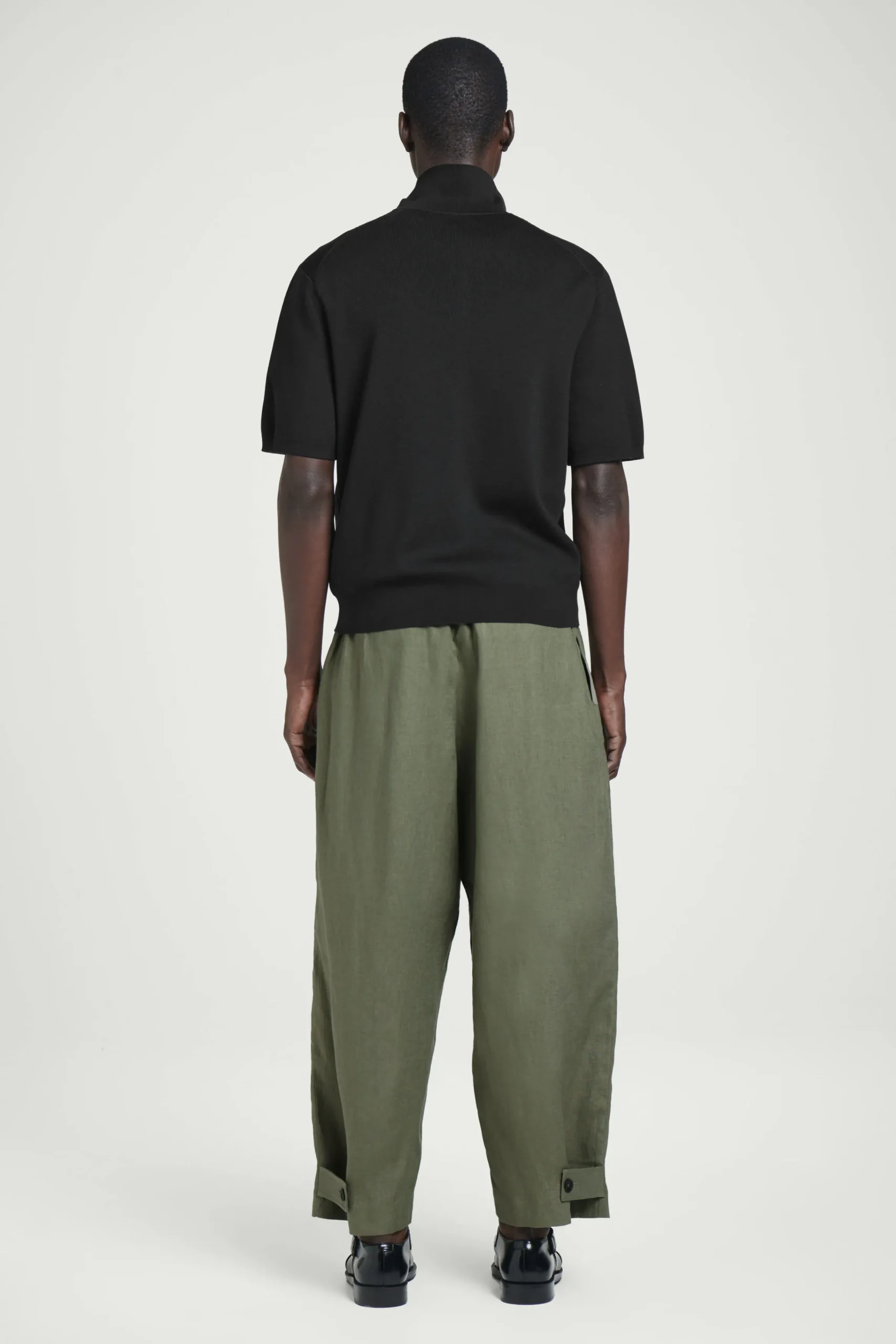 COS Byxor | Linneplagg*BYXOR MED VIDA BEN OCH STRETCH I LINNE