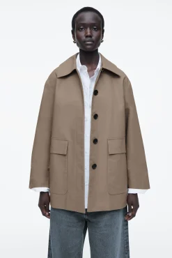 COS Jackor & Kappor*COLLARED COTTON CAR JACKET