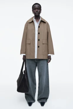 COS Jackor & Kappor*COLLARED COTTON CAR JACKET