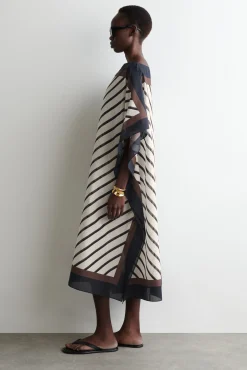 COS Nyheter*DRAPERAD KAFTAN I BOMULL