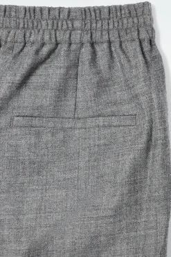 COS Kavajer & Skräddat | Byxor*ELASTICATED WOOLFLANNEL TROUSERS