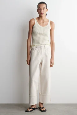 COS Jeans | Byxor*FACADE JEANS MED UPPVIKT FÅLL & LEDIG PASSFORM