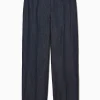 COS Kavajer & Skräddat | Byxor*FIGURNÄRA SKRÄDDADE BYXOR I DENIM