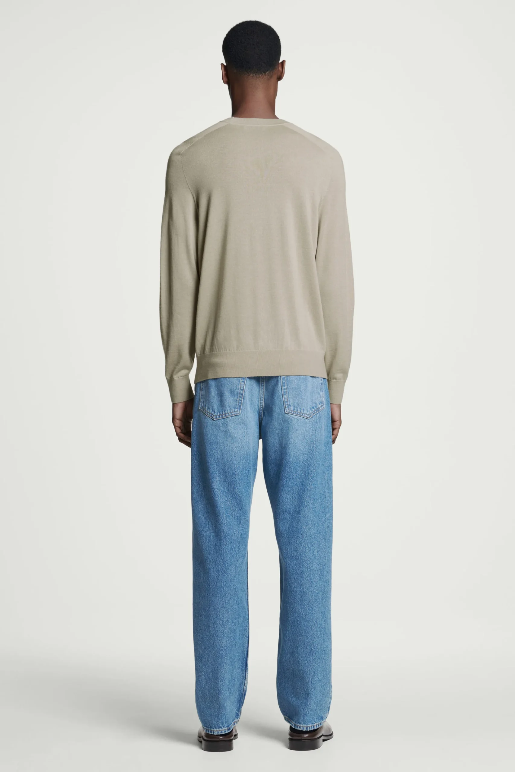 COS Stickat*FINSTICKAD TRÖJA I KASHMIR MED CREWNECK