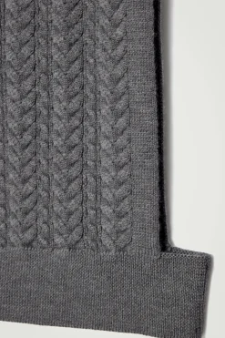 COS Stickat*FLÄTSTICKAD ULLVÄST I HYBRIDMODELL