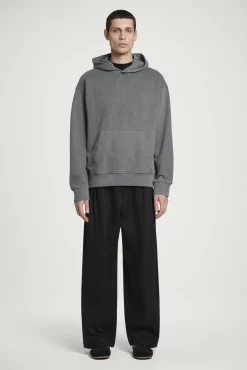 COS Sweatshirts & Hoodies*HUVTRÖJA I TVÄTTAD BOMULLSTRIKÅ