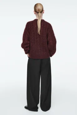 COS Stickat*KABELSTICKAD TRÖJA I MOHAIR