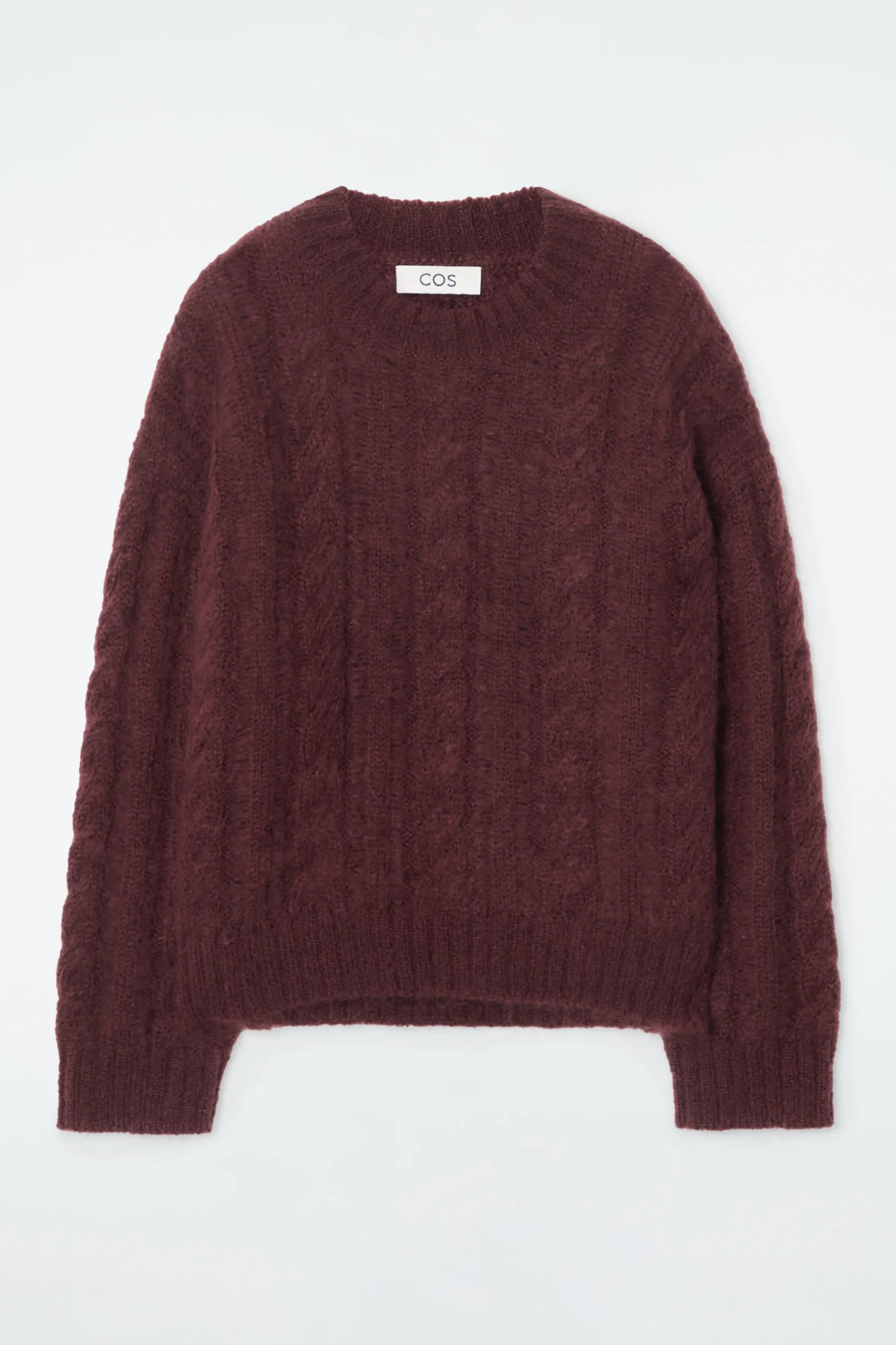 COS Stickat*KABELSTICKAD TRÖJA I MOHAIR