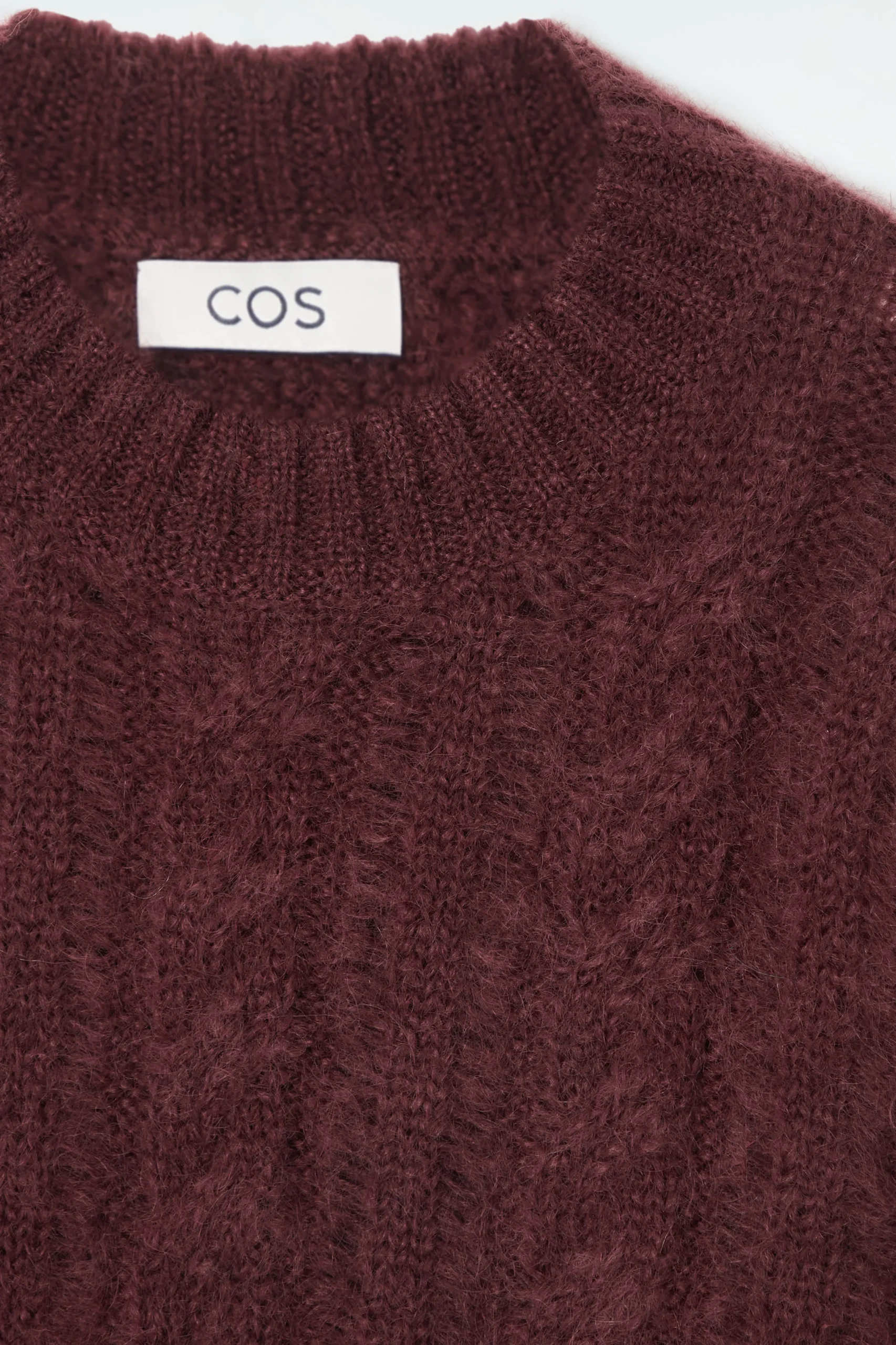 COS Stickat*KABELSTICKAD TRÖJA I MOHAIR