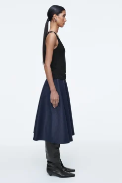 COS Kjolar | Utvald Denim*KJOL I WET-LOOK DENIM