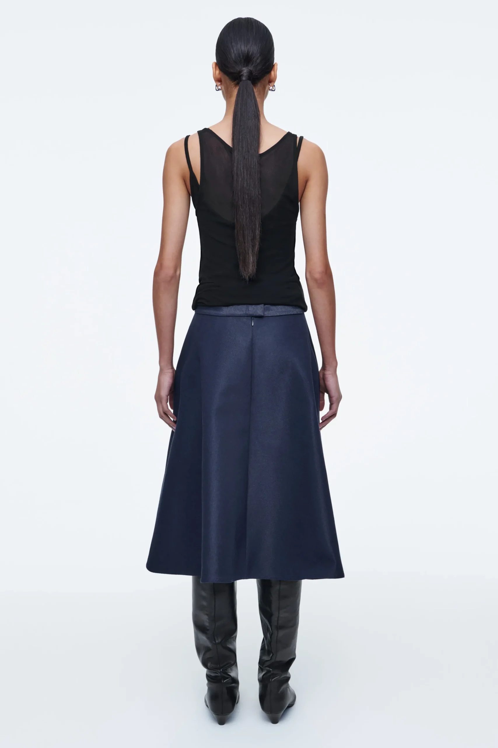 COS Kjolar | Utvald Denim*KJOL I WET-LOOK DENIM