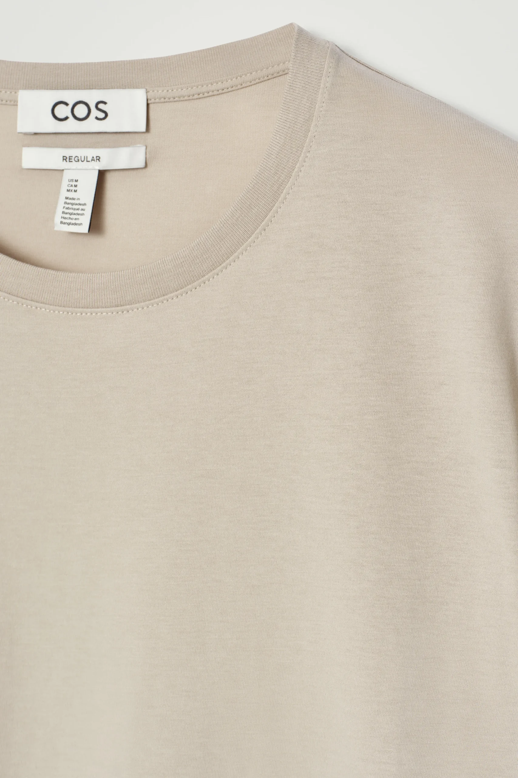 COS T-shirts*KLASSISK T-SHIRT I BOMULL