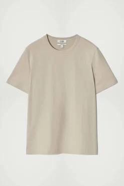 COS T-shirts*KLASSISK T-SHIRT I BORSTAD BOMULL