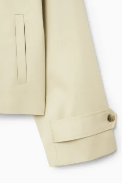 COS Jackor & Kappor*KORT TRENCHCOAT I TWILL