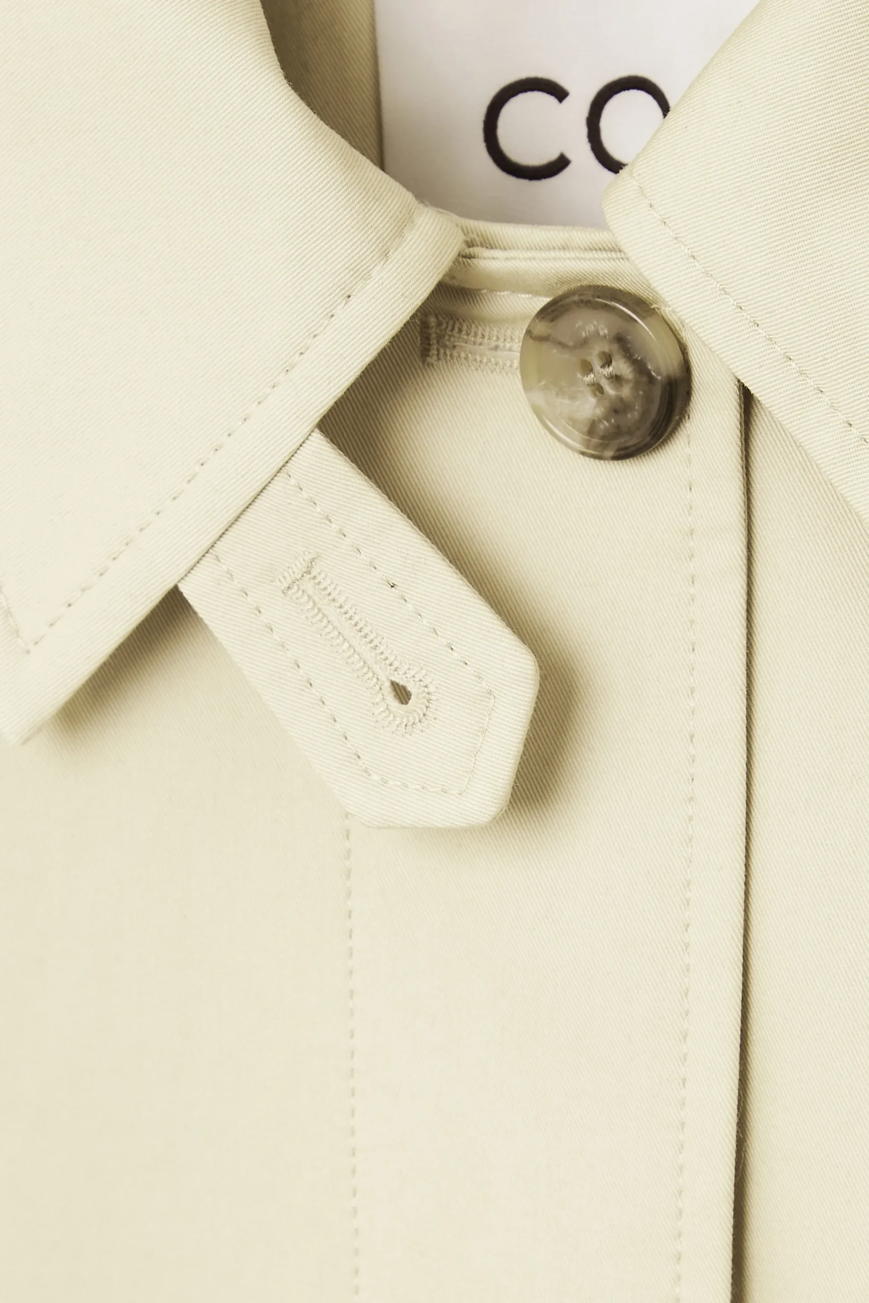 COS Jackor & Kappor*KORT TRENCHCOAT I TWILL