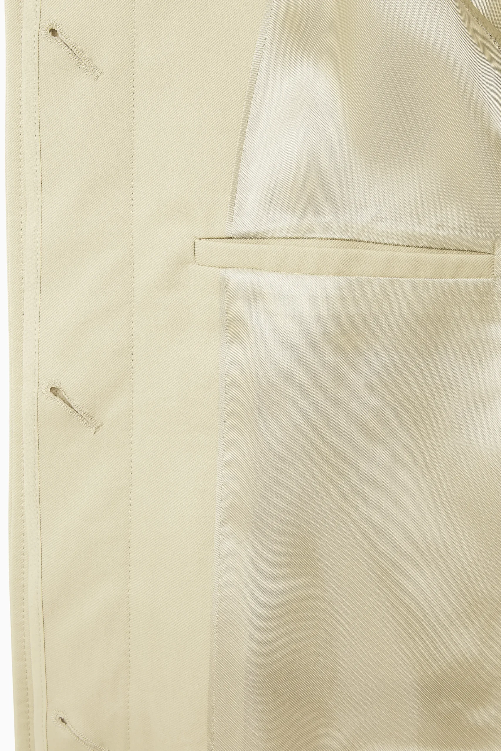 COS Jackor & Kappor*KORT TRENCHCOAT I TWILL