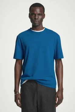 COS T-shirts | Linneplagg*LEDIG T-SHIRT I BOMULL OCH LINNE