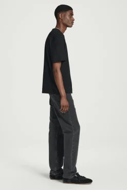 COS T-shirts | Linneplagg*LEDIG T-SHIRT I BOMULL OCH LINNE