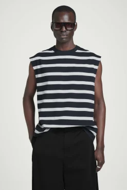 COS Linnen | T-shirts*LINNE I BOMULLSCREPE MED LEDIG PASSFORM