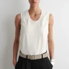 COS T-shirts | Toppar*LINNE MED RYNKADE DETALJER