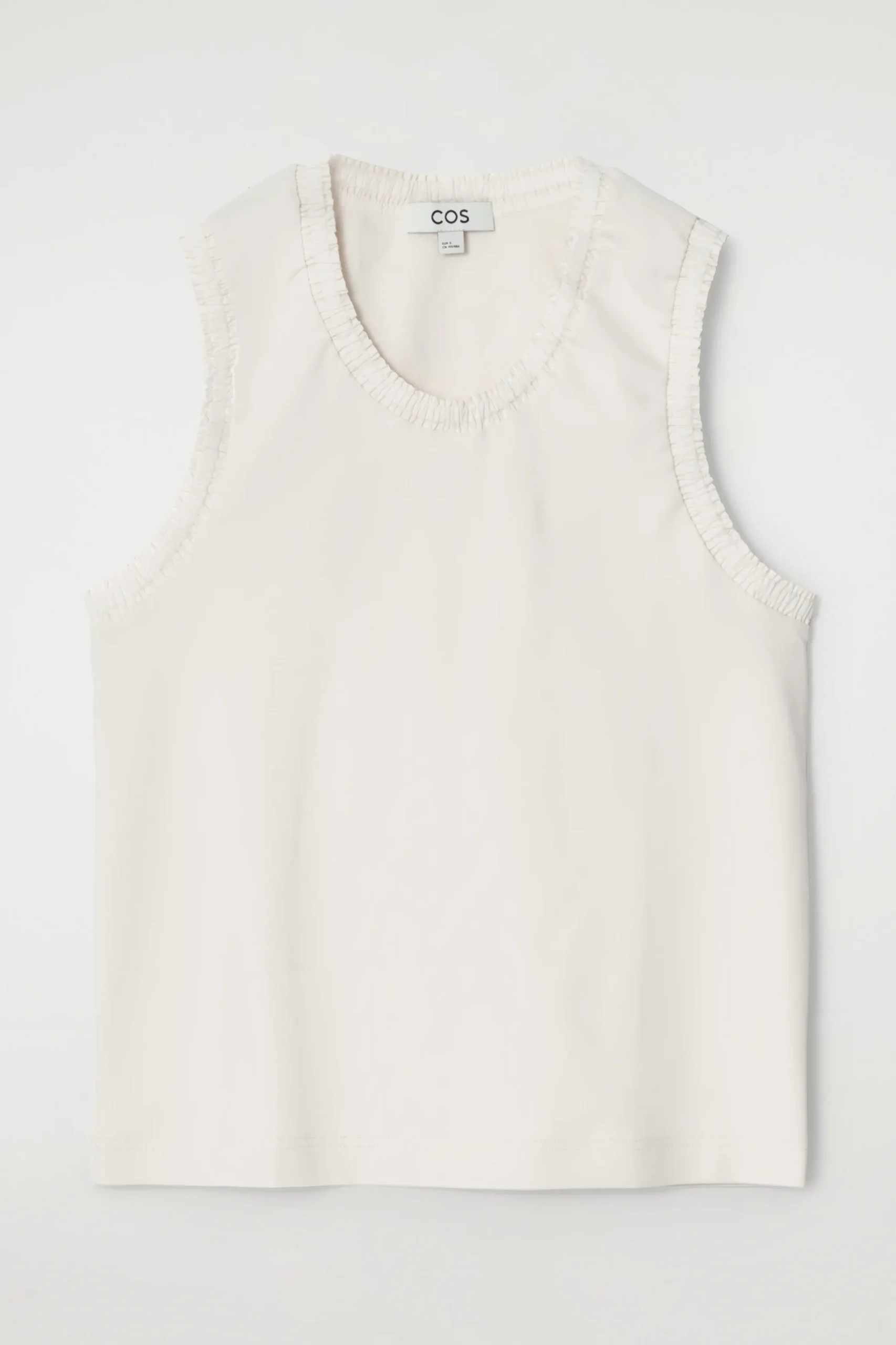 COS T-shirts | Toppar*LINNE MED RYNKADE DETALJER