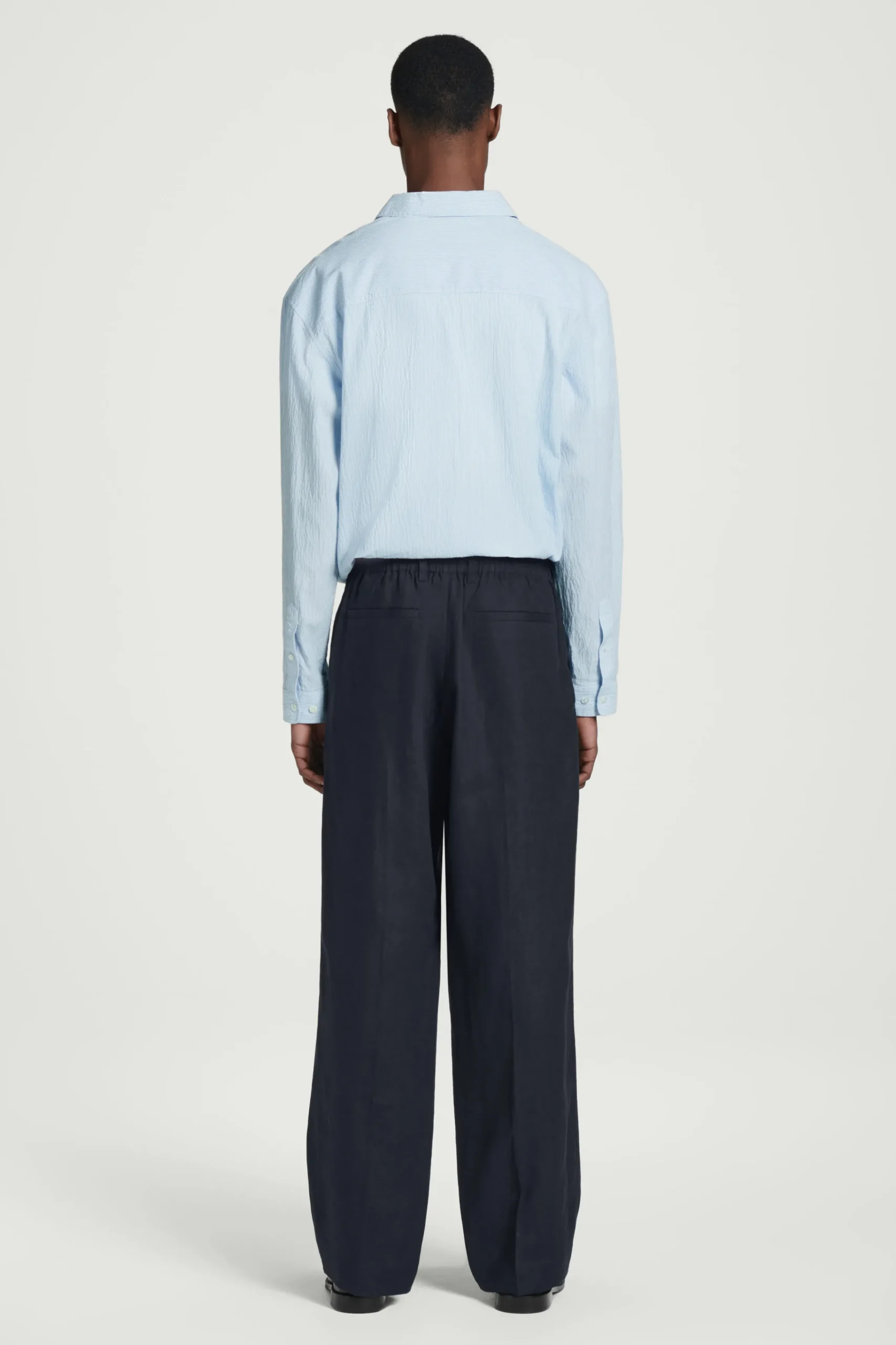 COS Byxor | Linneplagg*LINNEBYXOR MED ELASTISK MIDJA & RAKA BEN