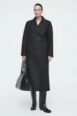 COS Jackor & Kappor*LÅNG PEACOAT I ULL