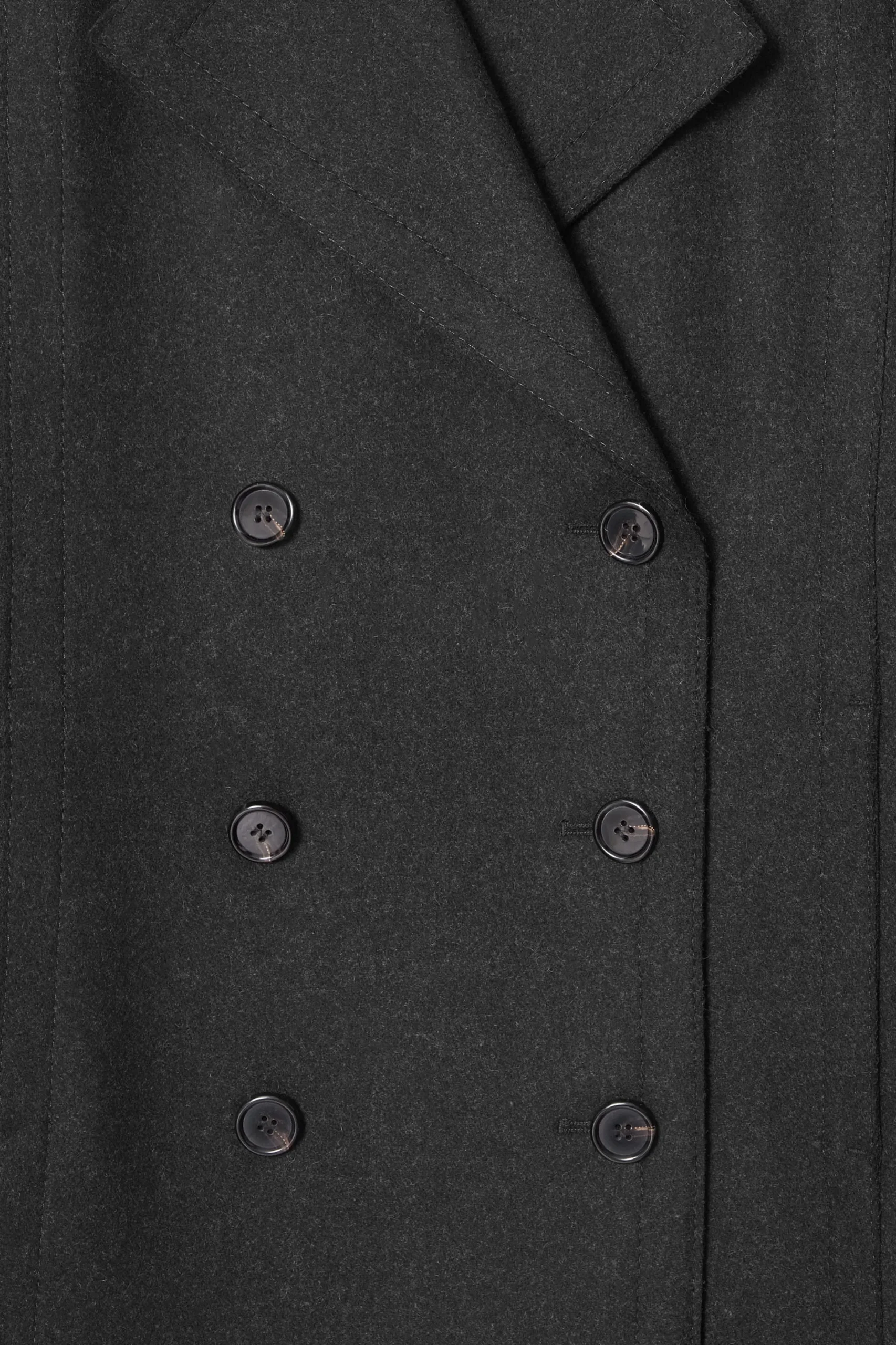 COS Jackor & Kappor*LÅNG PEACOAT I ULL