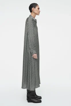 COS Klänningar & Jumpsuits*MAXI SKJORTKLÄNNING MED GEOMETRISKT MÖNSTER