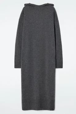 COS Stickat | Klänningar & Jumpsuits*MAXIKLÄNNING I MERINOULL MED HUVA