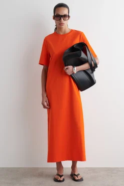 COS Klänningar & Jumpsuits | Nyheter*MIDI-T-SHIRTKLÄNNING I BOMULL
