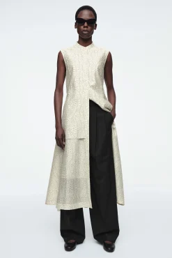 COS Klänningar & Jumpsuits | Occasionwear*MÖNSTRAD MIDIKLÄNNING MED KNYTBAND