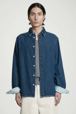 COS Matchande Set | Skjortor*OVERSHIRT I DENIM MED LEDIG PASSFORM